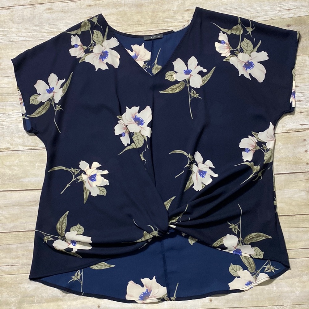 West Kei Allura Knot Detail Blouse
